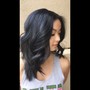 Women's Haircut w color service