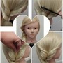 Hair Extensions  application