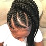 Feed In Braids  (adults)