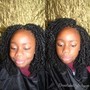 Wash and style natural hair