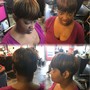 Relaxer cut