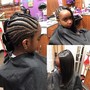 Take out braids