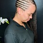 Two strand twist on natural hair