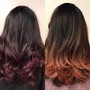 Balayage long