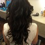 Blowout + bonded Hair Extensions