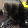 Frontal tweezing/ Lace Cut