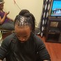 Retwist with curls