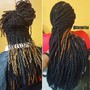 Palm Roll (Ear Length Locs)