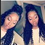 Crochet Faux locs with individuals