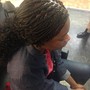 Loc Style Braids over Locs