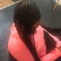 Teen knotless braids 8-12