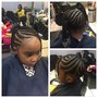 Take out braids