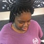 Teen knotless braids 8-12