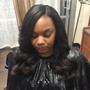 Take out and reinstall sew in w/closure