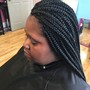 2  Feed in  braids