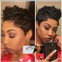 Flat Iron (short hair/shoulder length)