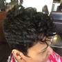 Shampoo/style *short natural