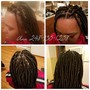 Starter Locs: Comb Coils (sm/med) - Shoulder Length