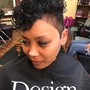 Short natural Hair cut only