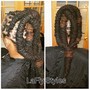 Loc Retwist bantu knots