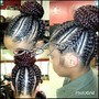 Weave braid down