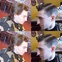 Men's haircut & full face shave