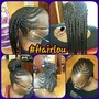 Half head loc retwist