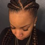 Medium Box Braids