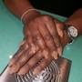 "MAN"icure with Gel Polish TOP COAT(MALES  ONLY)