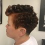 Women's haircut