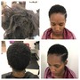 Women's haircut