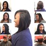 Relaxer retouch / silk serum treatment