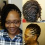 Go Natural (cut off relaxed hair)