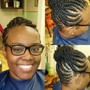 Go Natural (cut off relaxed hair)