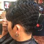 Short natural Hair cut only