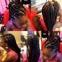 Medium Box Braids