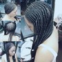 6 Invisible cornrows braids