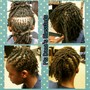 Cornrows/Braid Down (Natural Hair)