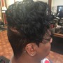 Short natural Hair cut only