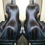 Frontal Quick Weave long hair