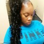 Frontal Quick Weave long hair