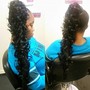 Large Knotless Braid