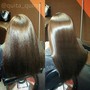 Flat Iron/silkpress with no shampoo