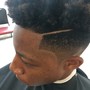 Mens Edge and Taper Fade