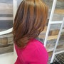 Relaxer,deep cond and trim