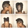 Twist/Braid Out Style