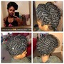 Twist/Braid Out Style