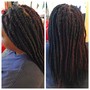 Sm/Med knotless Braids