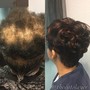 Semi Permanent Color, Relaxer Touch Up, Women's Cut