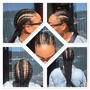 Feed in braids